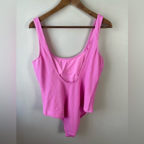Aerie Pink One Piece Swimsuit - Picture 2 of 4